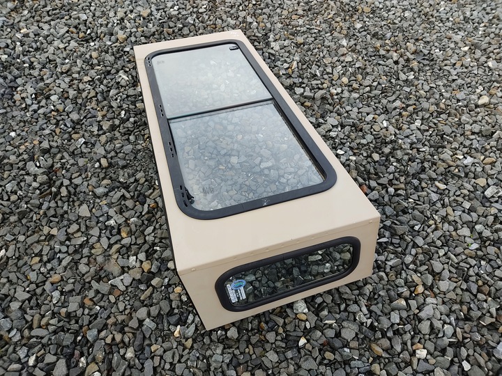 фото №3, Рамка надставка ліва зад задня крило лівий скло defender 1999-2014