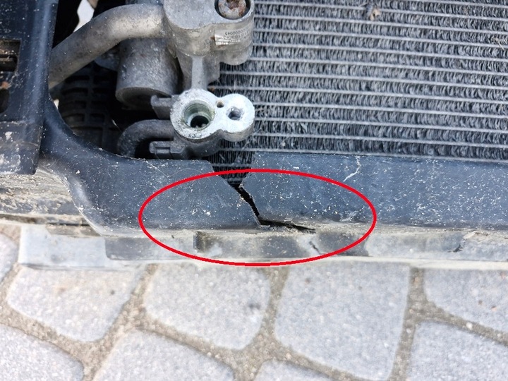 фото №10, Vw passat b6 pas переднее радиатор лампы bi-xenon kpl передняя часть