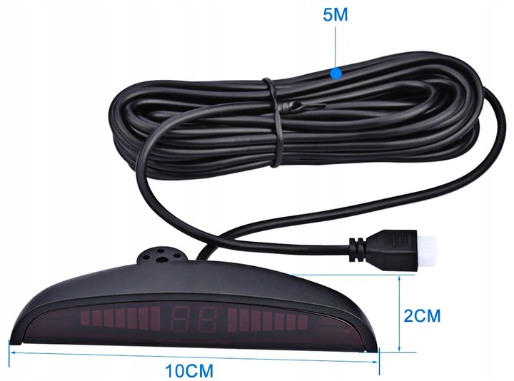 фото №8, Набір 4 датчиків паркування заднього ходу з дисплей