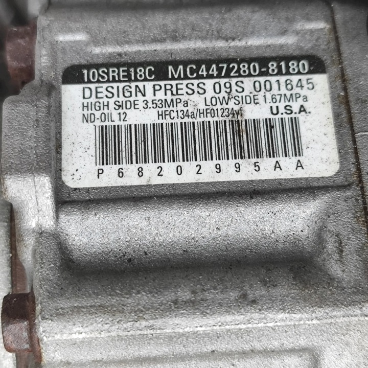 фото №10, Компрессор кондиционера jeep grand cherokee iv wk, wk2 mc247300826