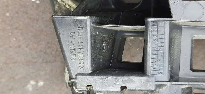 фото №6, Кронштейн  бампера левое зад sedan vw passat b8 3g5807483