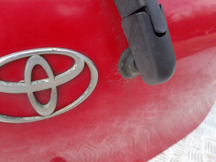 фото №4, Крышка зад задняя багажника 3p0 toyota yaris i