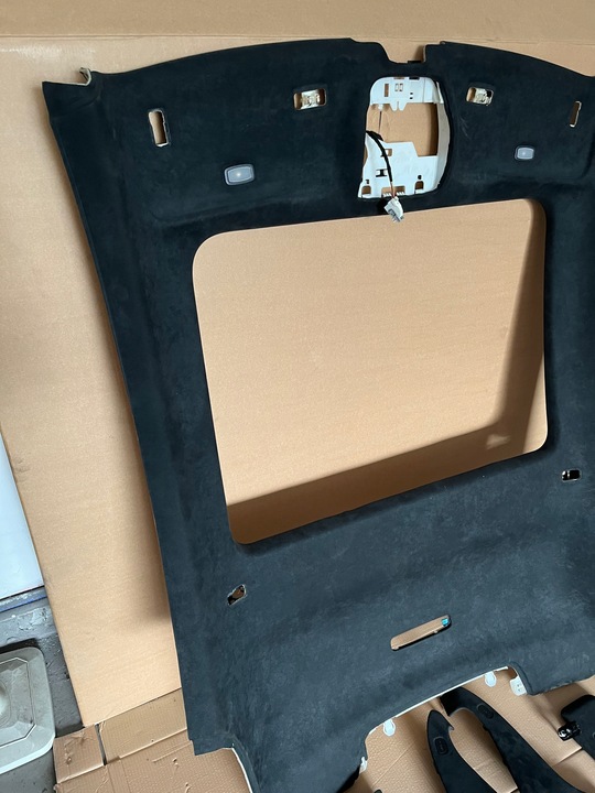 фото №7, Mercedes s w217 купе стеля алькантара стійки лампа комплект