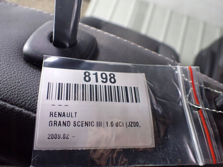 фото №12, Сидіння водія renault scenic iii - grand scenic iii перед сторона ліва