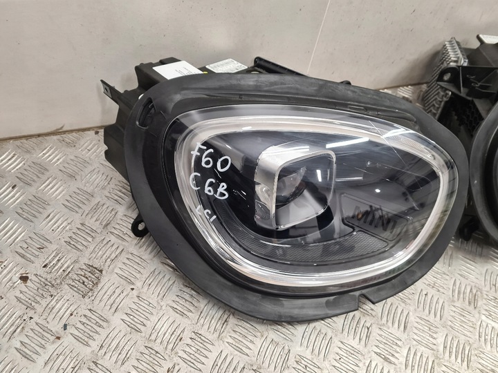 фото №3, Mini f60 lci лампа перед правая левая адаптивный led 5a1ec08 5a1ec07 uk