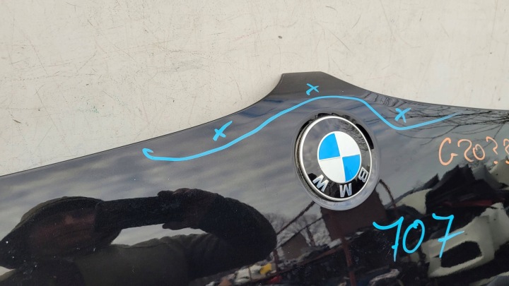 фото №6, Bmw x3 g01 x4 g02 18- кришка двигуна капот