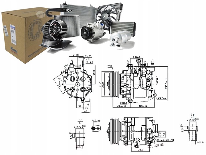 фото №15, Компресор кондиціонера nissens 890167 38810r60w01