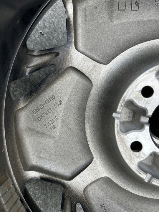 фото №8, Алюмінієвий диск hyundai ioniq 7.5”x19” 52910-g1110 5x114.3