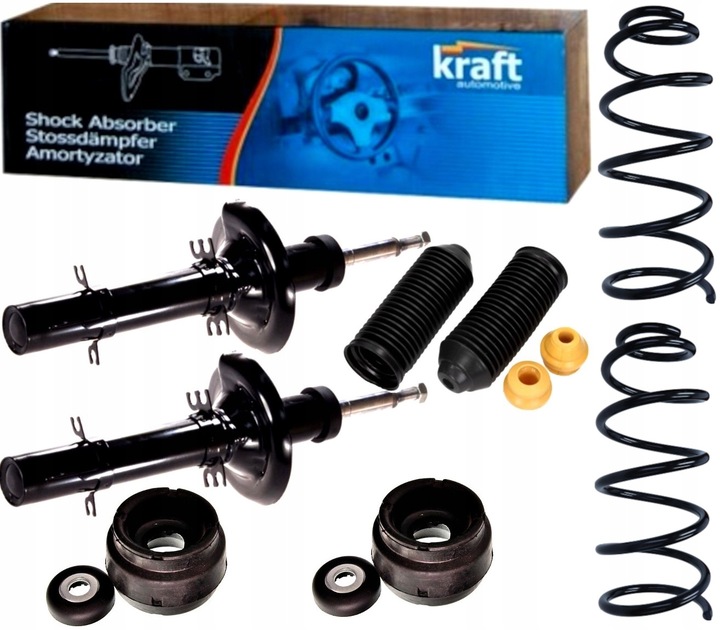 фото №1, Амортизатори пружини перед vw golf iv bora skoda octavia i leon i audi a3