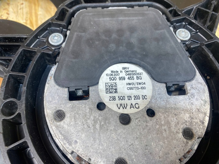 фото №12, Вентилятор радіатор корпус vw skoda seat audi 5q0121205n 5q0121207ac