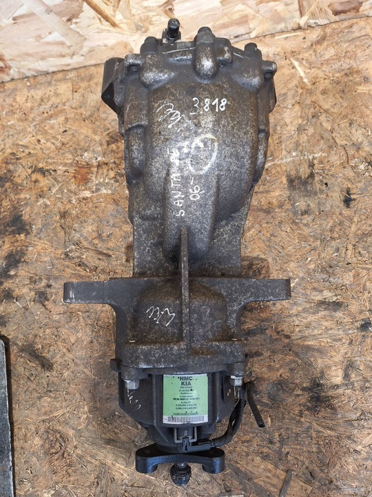 фото №7, Міст зад диференціал hyundai santa fe ii 06-12 2.2 crdi 47800-39300 3.818