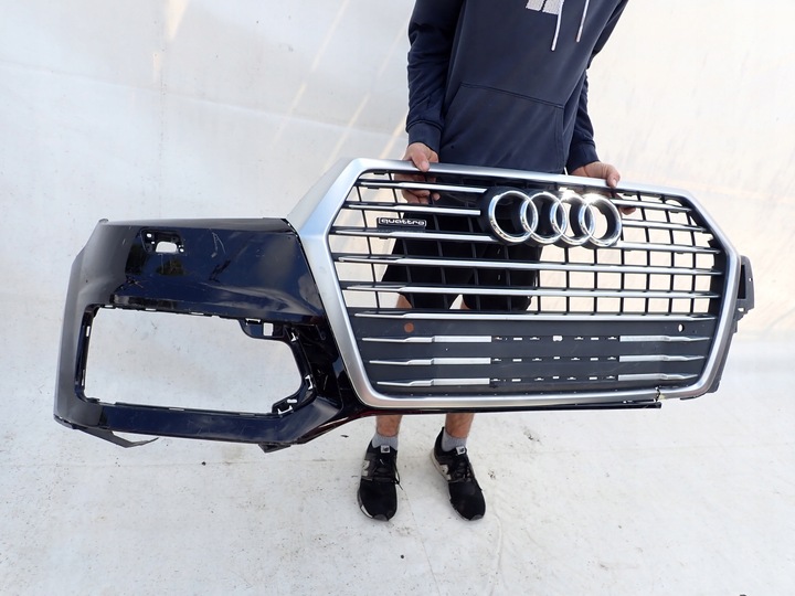 фото №1, Audi q7 4m 15- бампер перед переднє pdc spr