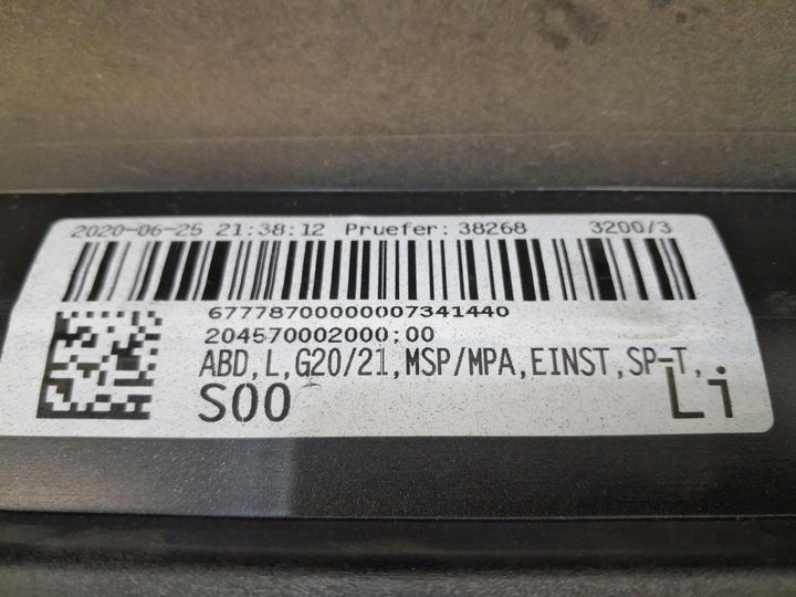 фото №12, Bmw 3 g20 g21 планка пороговая левая м-пакет b39