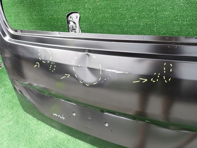 фото №5, Berlingo partner iv rifter combo e крышка задняя зад