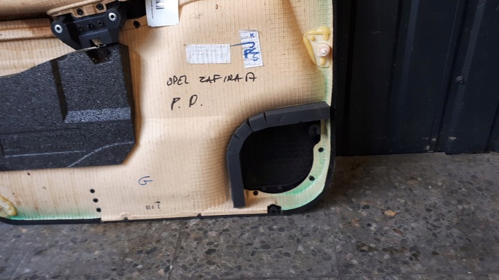 фото №6, Боковина дверь правые перед opel zafira a