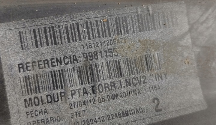 фото №9, Mercedes vito 639 планка двері ліва a6396901262