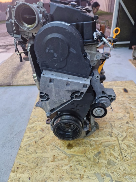 фото №8, Двигатель 1.9tdi bxj комплектный vw audi seat skoda