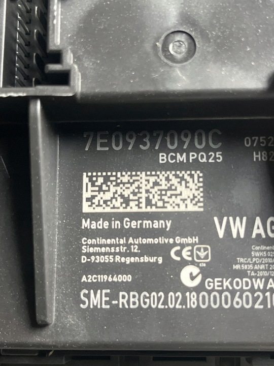 фото №2, 7e0937090c модуль vw t6