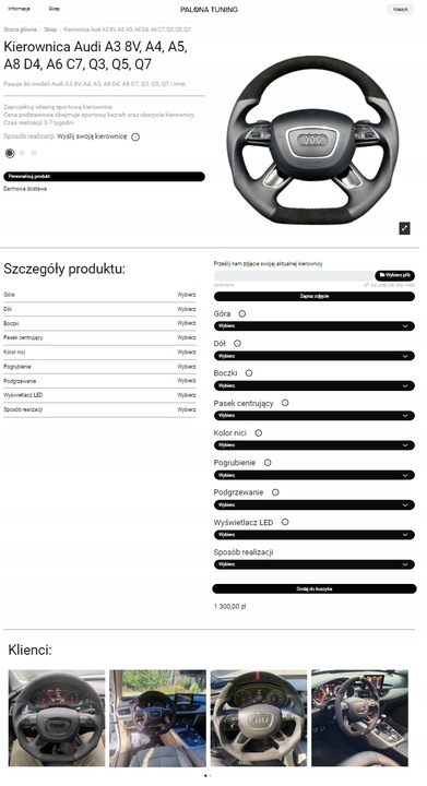 фото №12, Модифікація кермо audi a3 8v a4 a5 a8 d4 a6 c7 q3 q5 q7 тюнінг custom