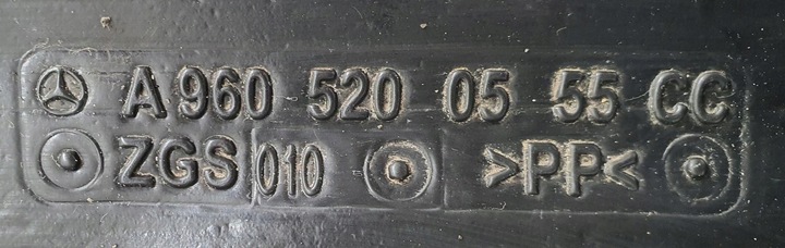 фото №7, Захист двигуна нижня mercedes actros mp4 a9605201055 a9605200555 9605200655