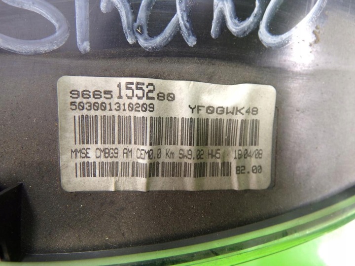 фото №7, Fiat scudo 2.0 120km панель приладів 9665155280