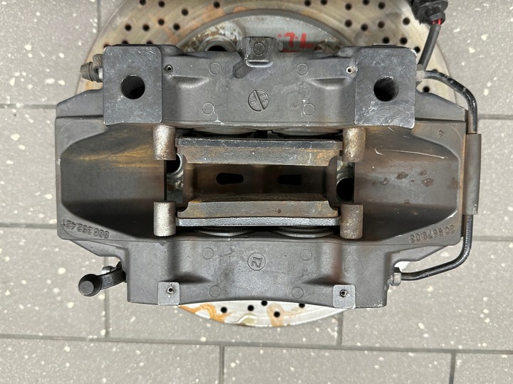 фото №7, Супорт гальмівний лівий зад porsche 982 718 brembo