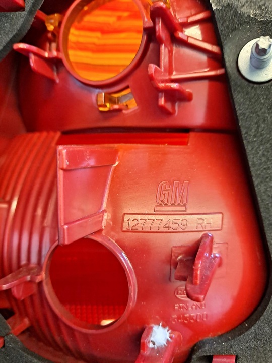 фото №7, Лампа праві зад задня w крило saab 9-5 95 sedan рестайлінг 12777459