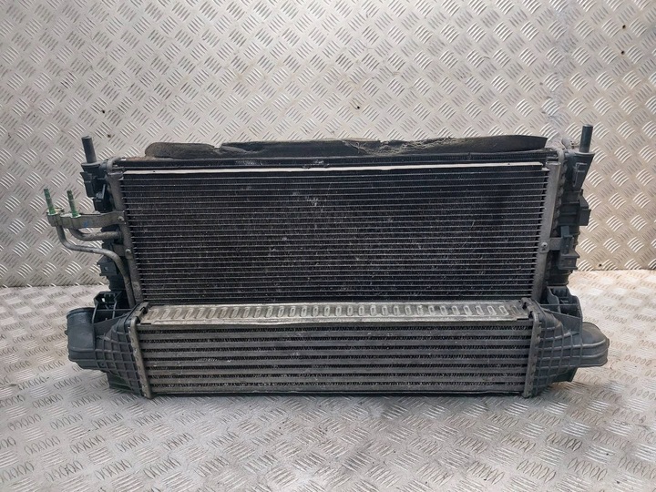 фото №8, Радиатор комплект + вентилятор ford c-max i 1.6 tdci 3m5h-9l440-ae