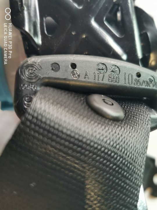 фото №5, Mercedes a клас w176 cla 117 gla 156 задні ремені безпеки комплект