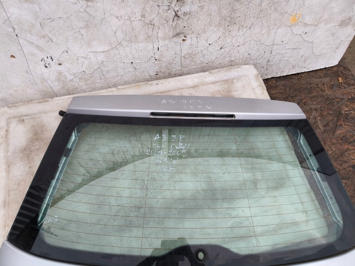 фото №16, Крышка зад audi a3 8p 3 -дверь ly7w 2003-2008 оригинал !!!