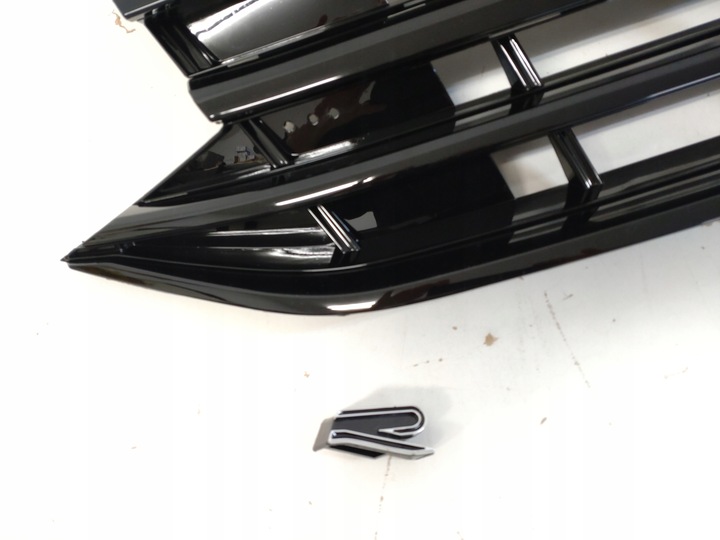 фото №6, Новый решётка радиатора решётка радиатор решётка vw tiguan ii рестайлинг r-line 2020- полный чёрный