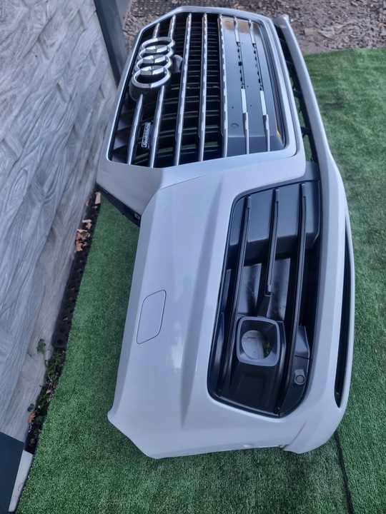 фото №11, Audi q7 4m s-line бампер переднє kompletyny 6xpdc камера