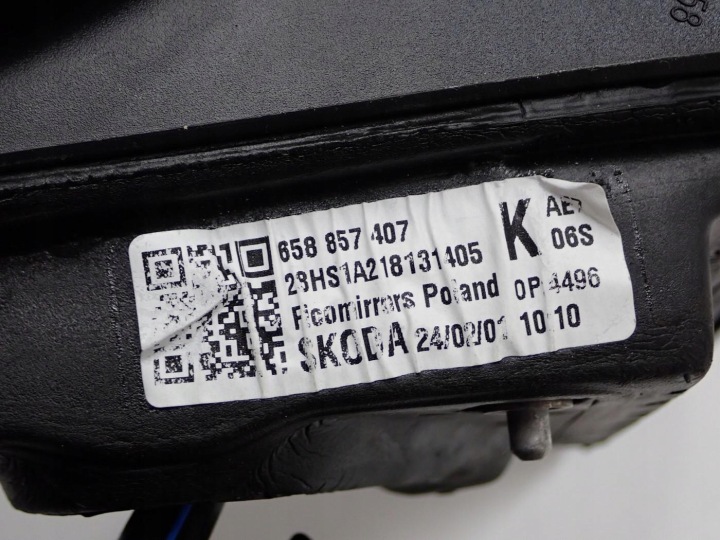 фото №10, Дзеркало ліве європа eu 6-pin оригінал 658857407 skoda kamiq 24r