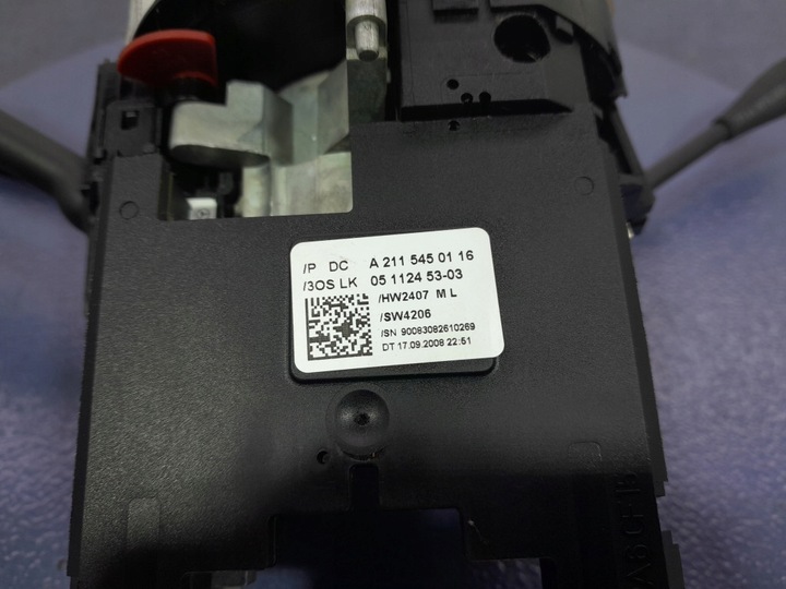 фото №8, Mercedes e w211 рестайлинг переключатель комбинированный лента круиз-контроль a2115450116