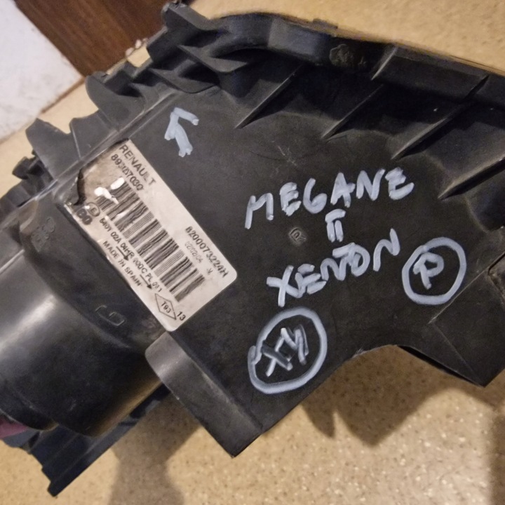 фото №13, Renault megane ii фара левый ксенон 8200073224h xy