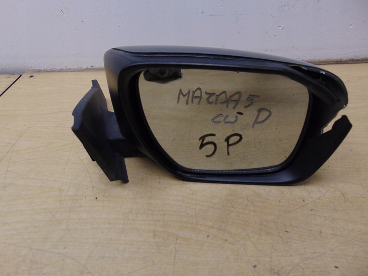 фото №7, Дзеркало праві mazda 5 ii cw 2010- 5 pin європа