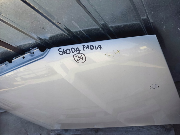 фото №9, Капот skoda fabia i 99-07 оригинал лак 9102