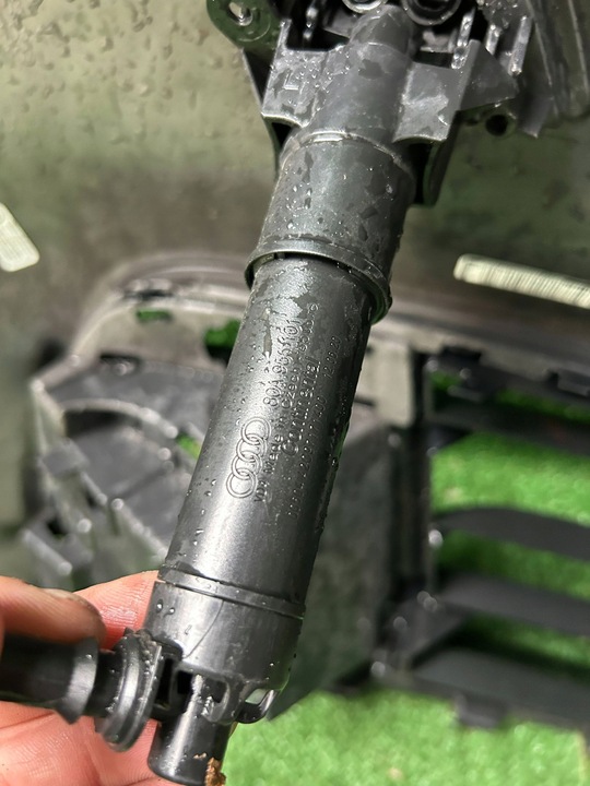 фото №11, Audi q5 sq5 80a 17- уголок бампера левый бампер перед распылитель s line