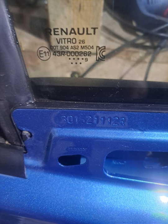 фото №7, Renault zoe ii дверь перед правый правые комплектные