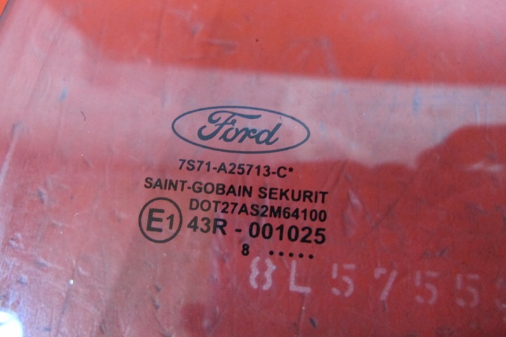 фото №2, Ford mondeo iv 4 mk4 ba7 hb 5d стекло дверь левая зад задняя 2008 год