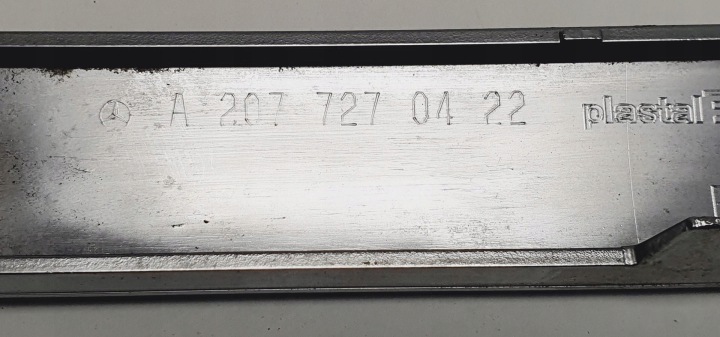 фото №9, Молдинг дверь правая перед mercedes w207 a2077270422