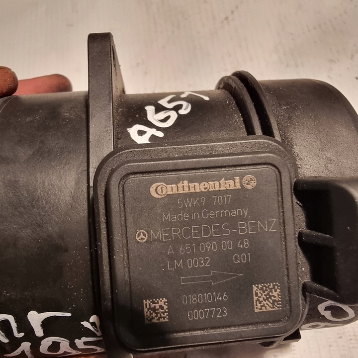 фото №1, Расходомер merc a6510900048 vito sprinter 906 c-klasa w204 w212 2.2 cdi