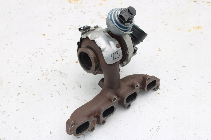 фото №6, Vw audi skoda seat турбина турбонагнетатель 03l253016t 03l253016tx 1.6 tdi 03