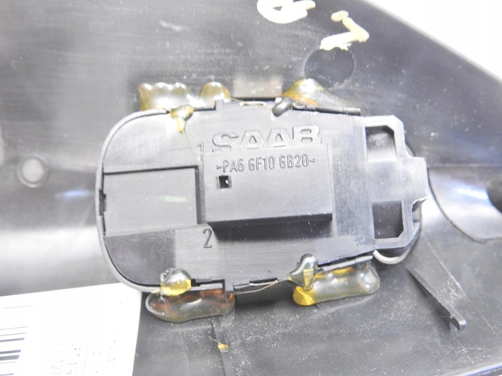 фото №3, Трикутник захист дзеркало ліва кнопка saab 9-3 ii