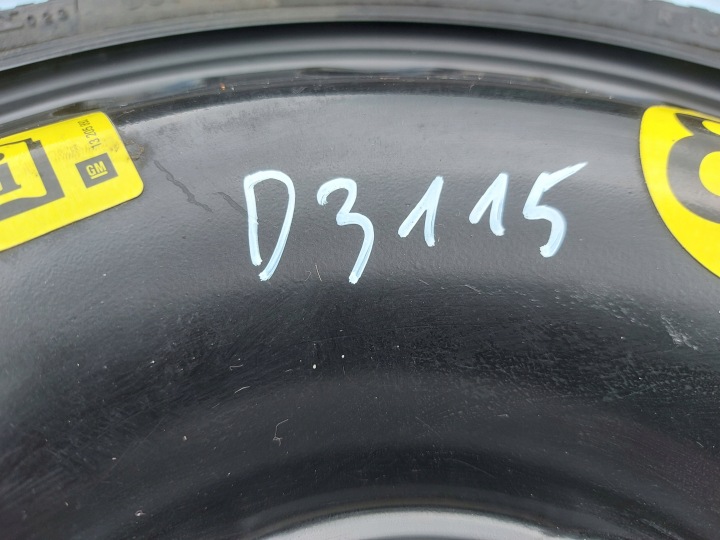 фото №15, Opel vectra c докатне колесо (докатка) 115/70/16 92m 5x110 2160132