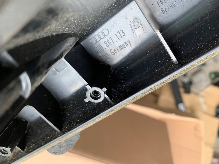 фото №3, Ручка оббивка двері ручка внутрішня перед ліва 4e0867173 audi a8 d3