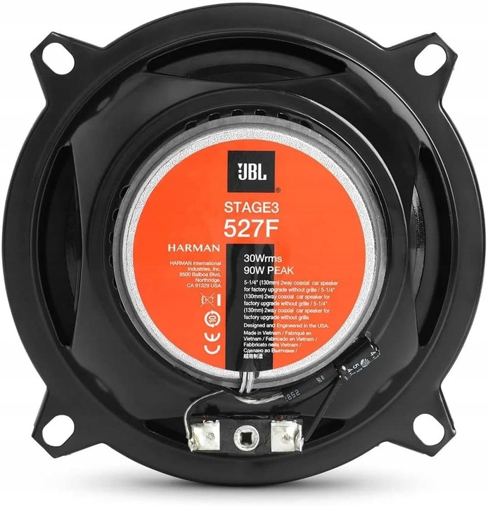 фото №4, Jbl stage 3 527 динаміки renault megane scenic 2 espace velsatis перед +зад