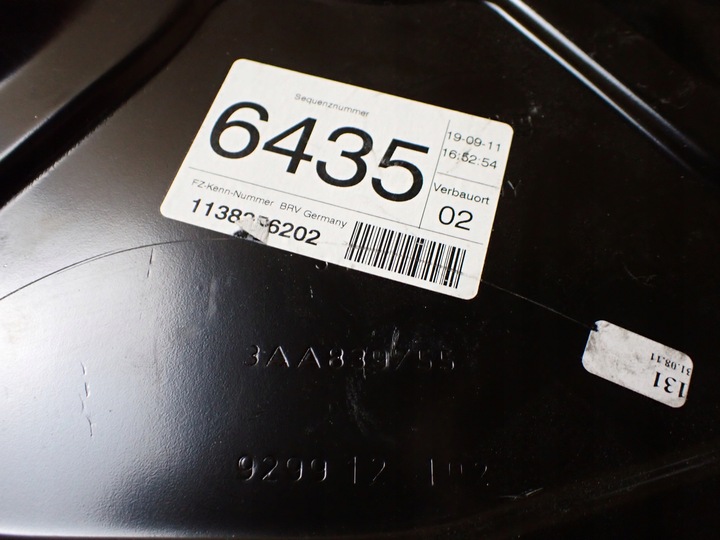 фото №10, Механизм стёкла динамик левый зад vw passat b7 2.0 tdi sedan 3aa839755 10287