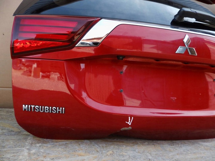 фото №7, Mitsubishi outlander iii рестайлінг кришка кришка багажника задня зад