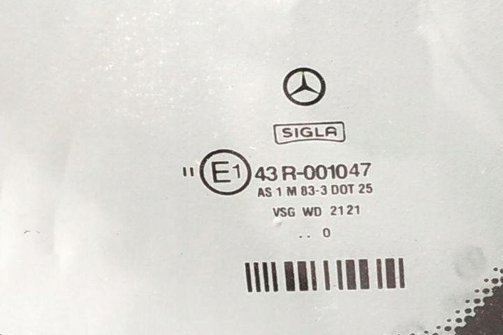 фото №9, Стекло передняя mercedes-benz slk r170 1706700201 2.3l бензин 142kw 1998